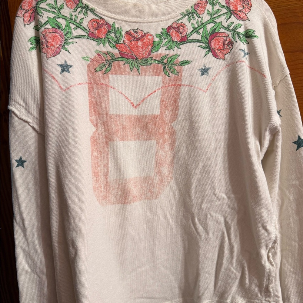 We the Free, Free People Roses jersey  size small